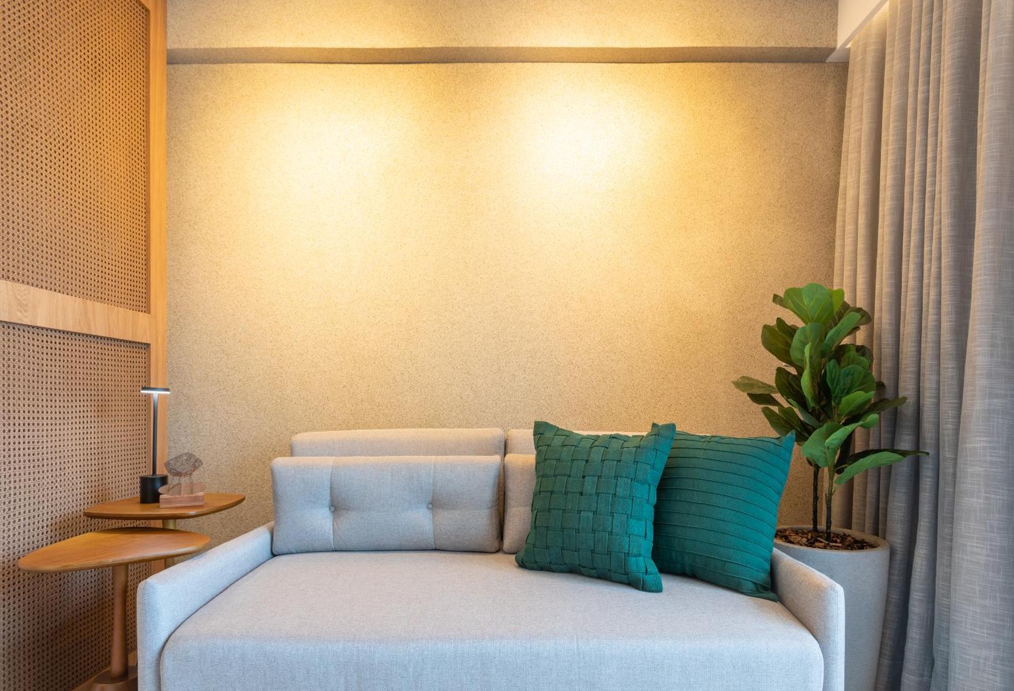 Apartamento Loft Pe Na Areia Frente Mar Com Vista Incrivel *