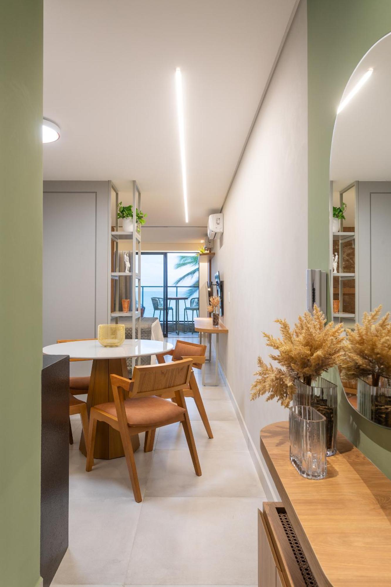 Apartamento Loft Pe Na Areia Frente Mar Com Vista Incrivel João Pessoa